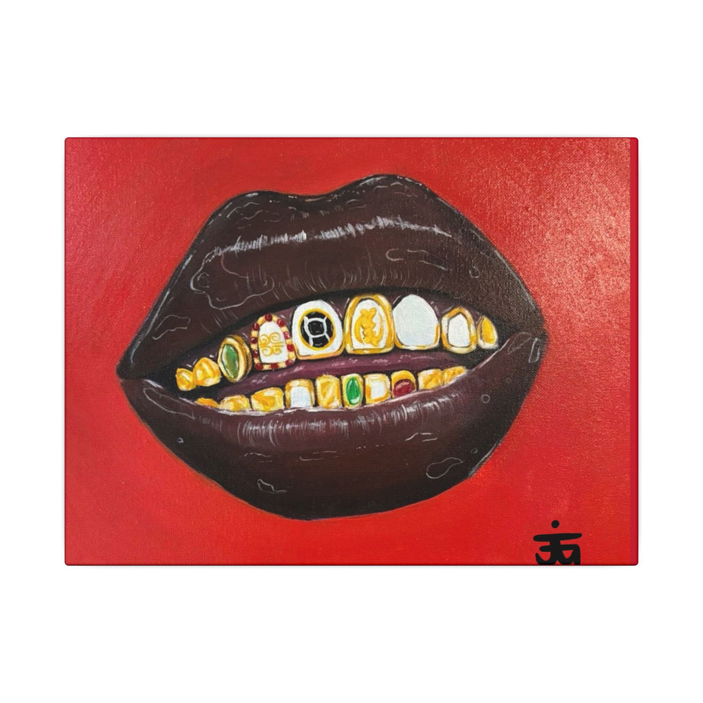 Ancestral Chatta canvas print