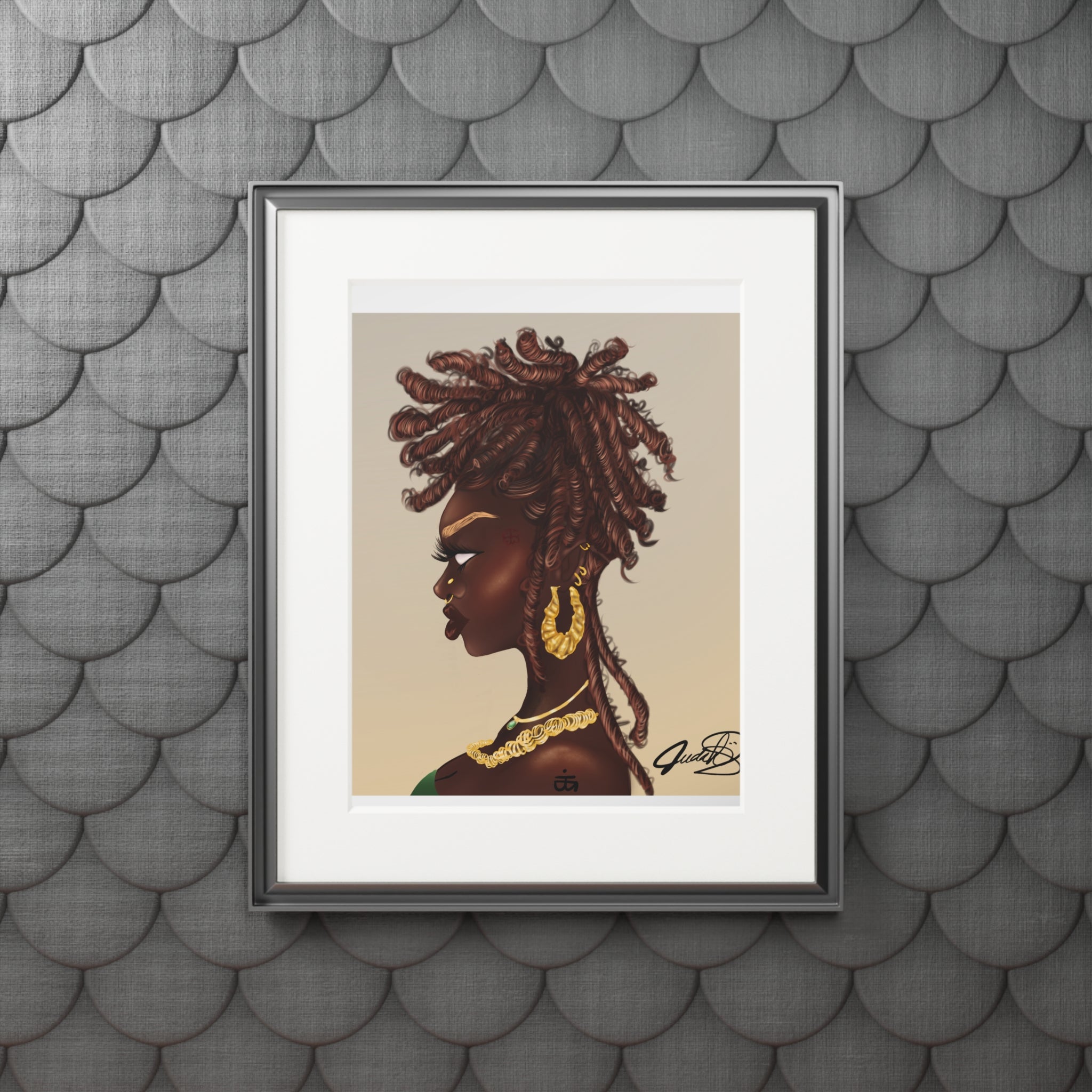 Fine Art Prints (Passepartout Paper Frame)