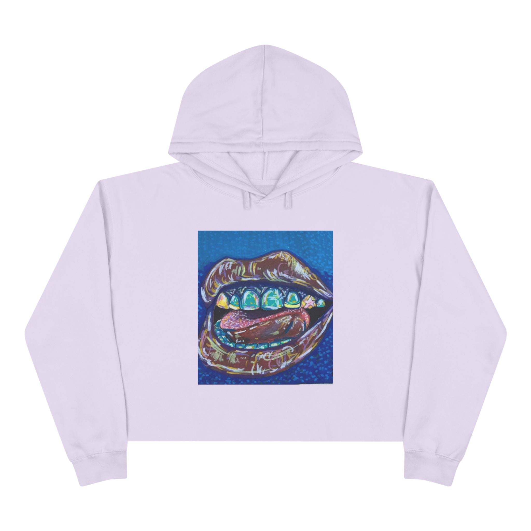 Bling’D Up  Crop Hoodie