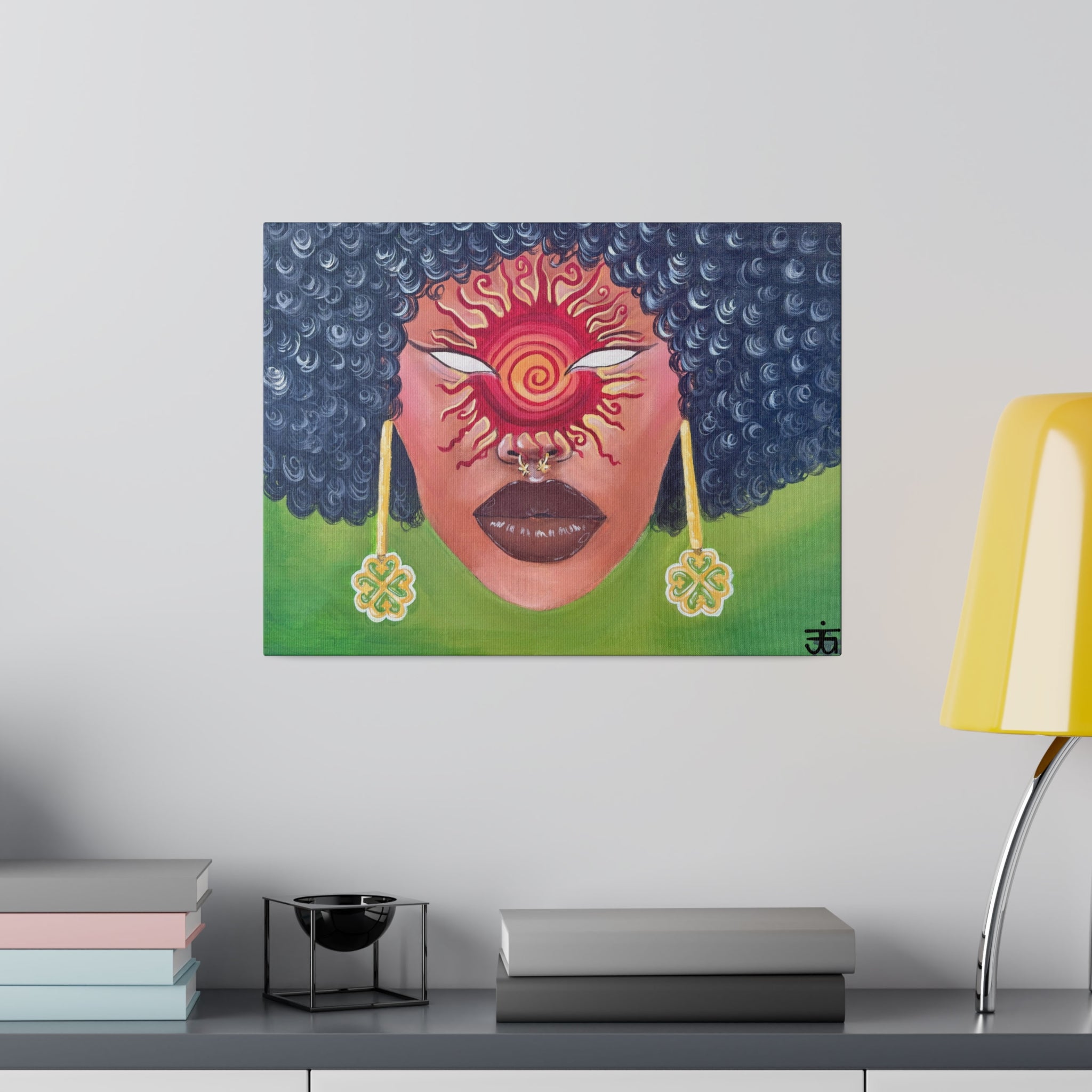 Nyame Canvas Print