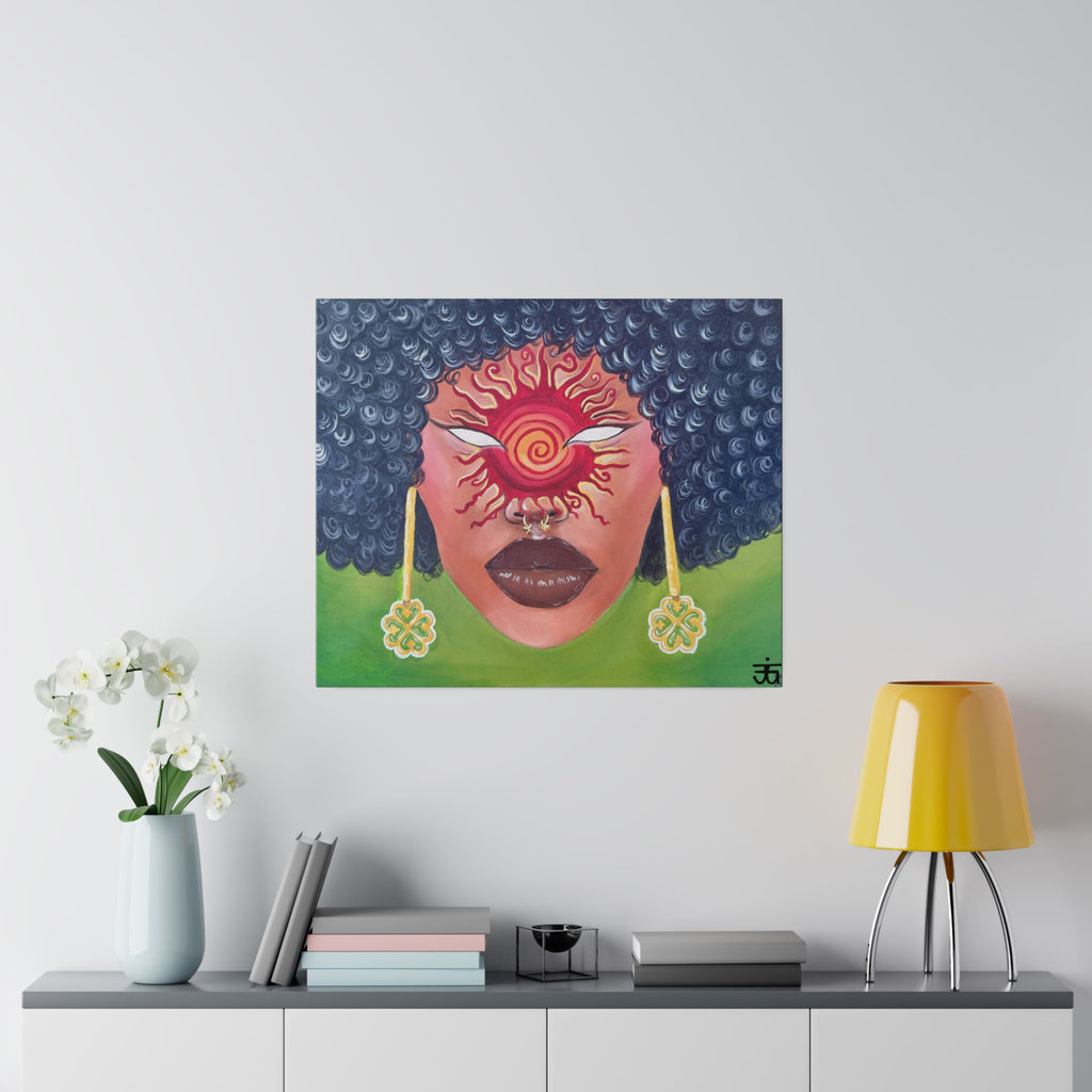 Nyame Canvas Print