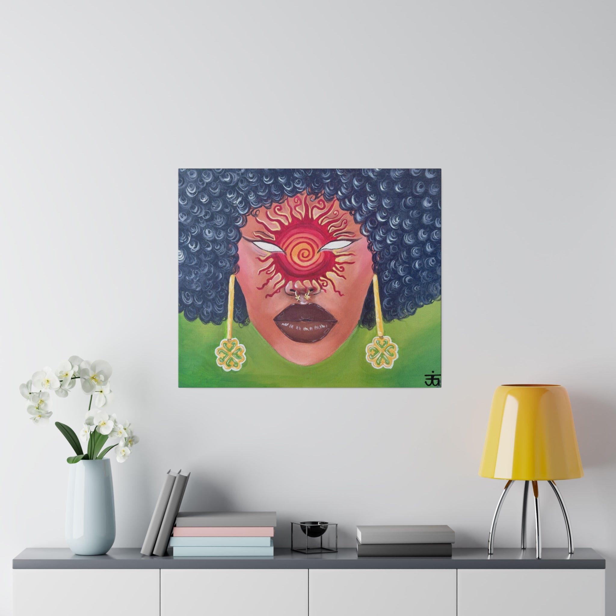 Nyame Canvas Print