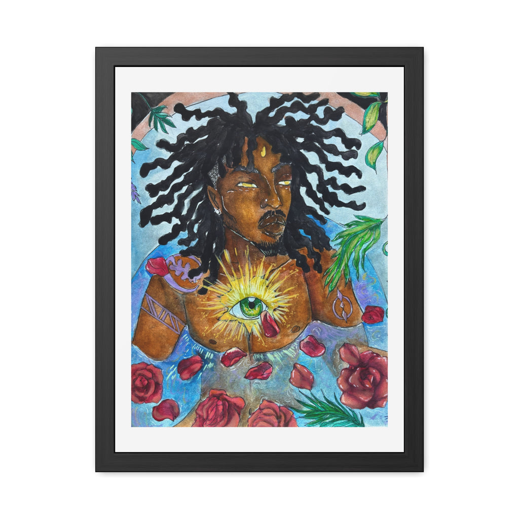 Divine waters Framed Poster prints