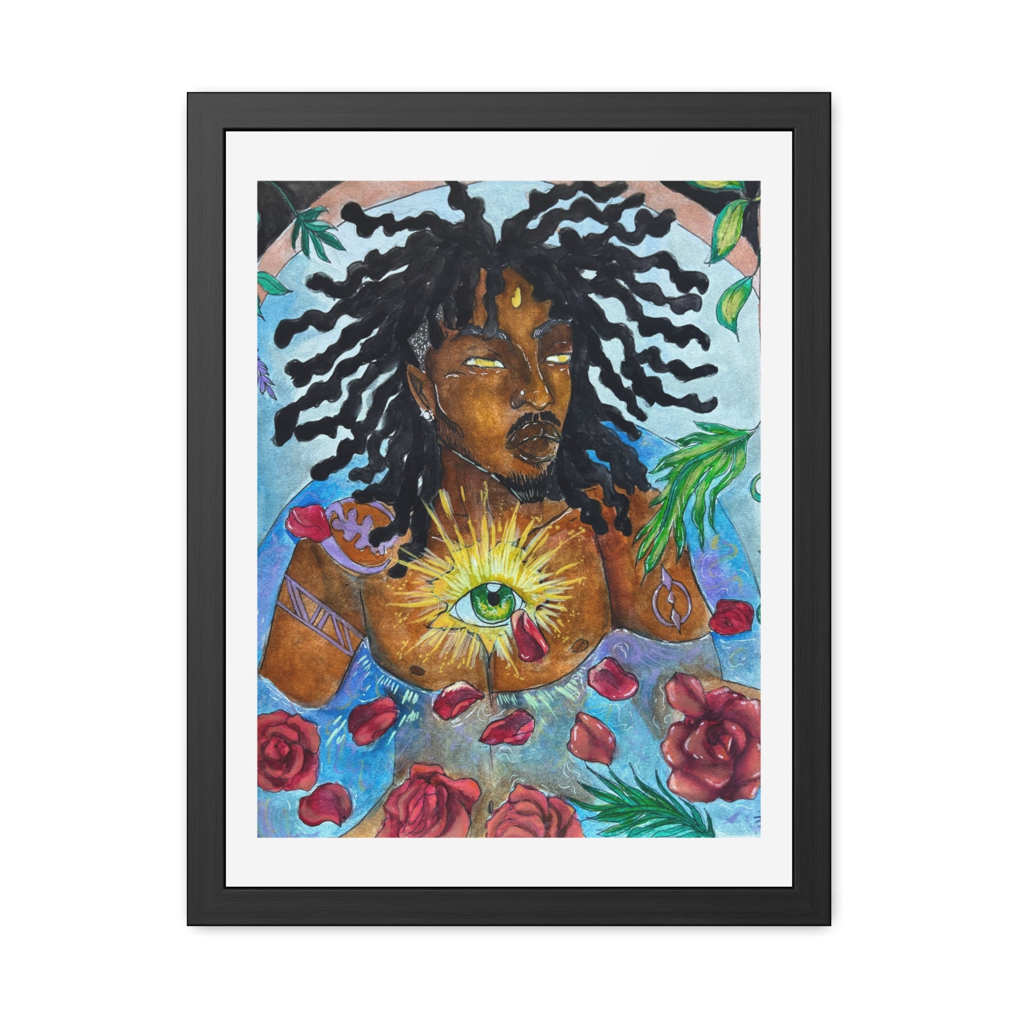 Divine waters Framed Poster prints