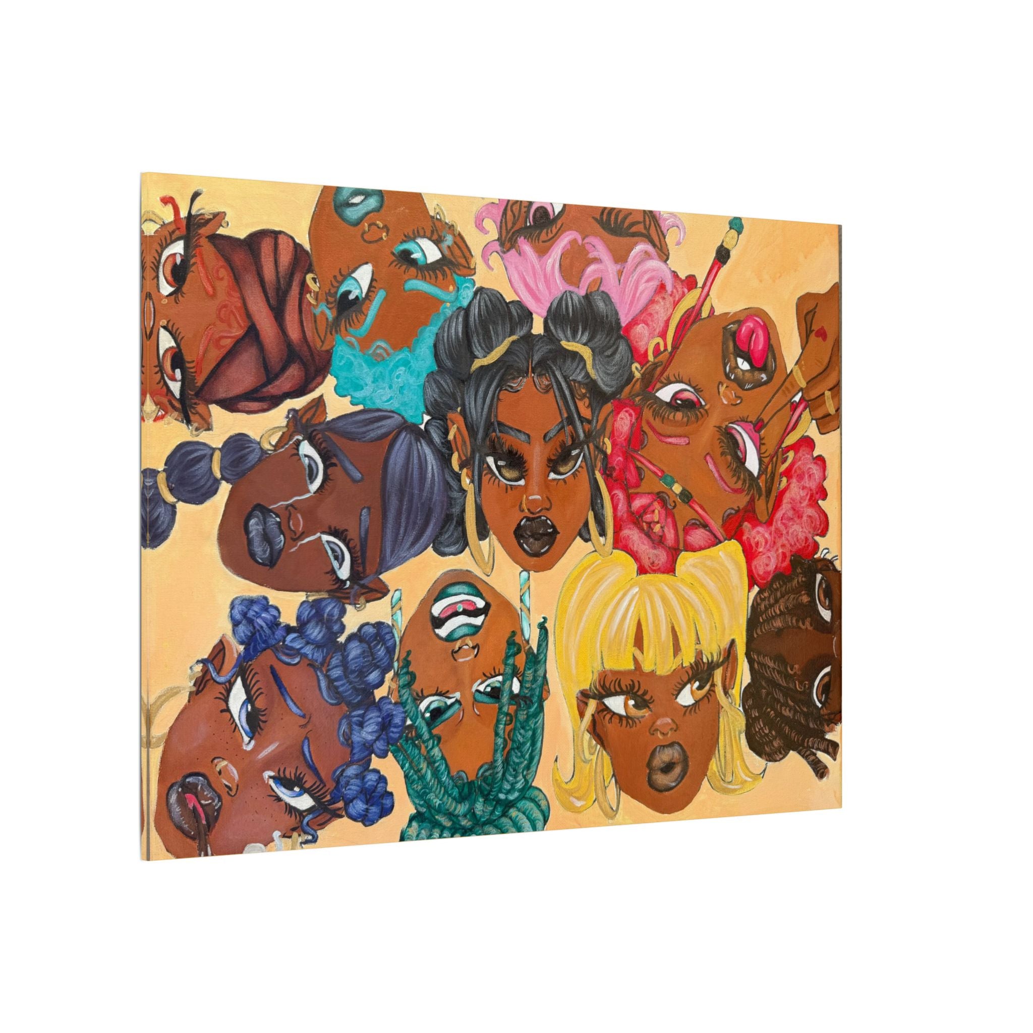 Dealing with Emotions Canvas Art Print