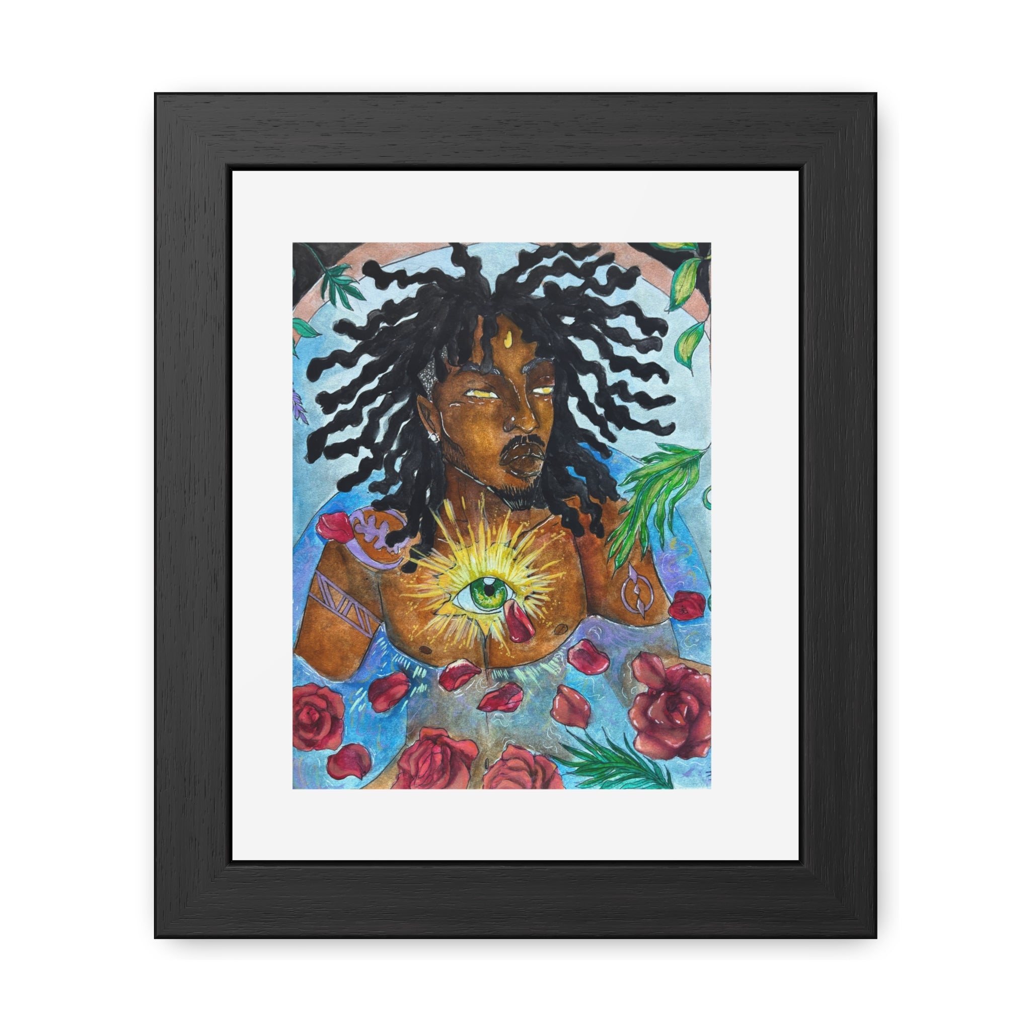 Divine waters Framed Poster prints