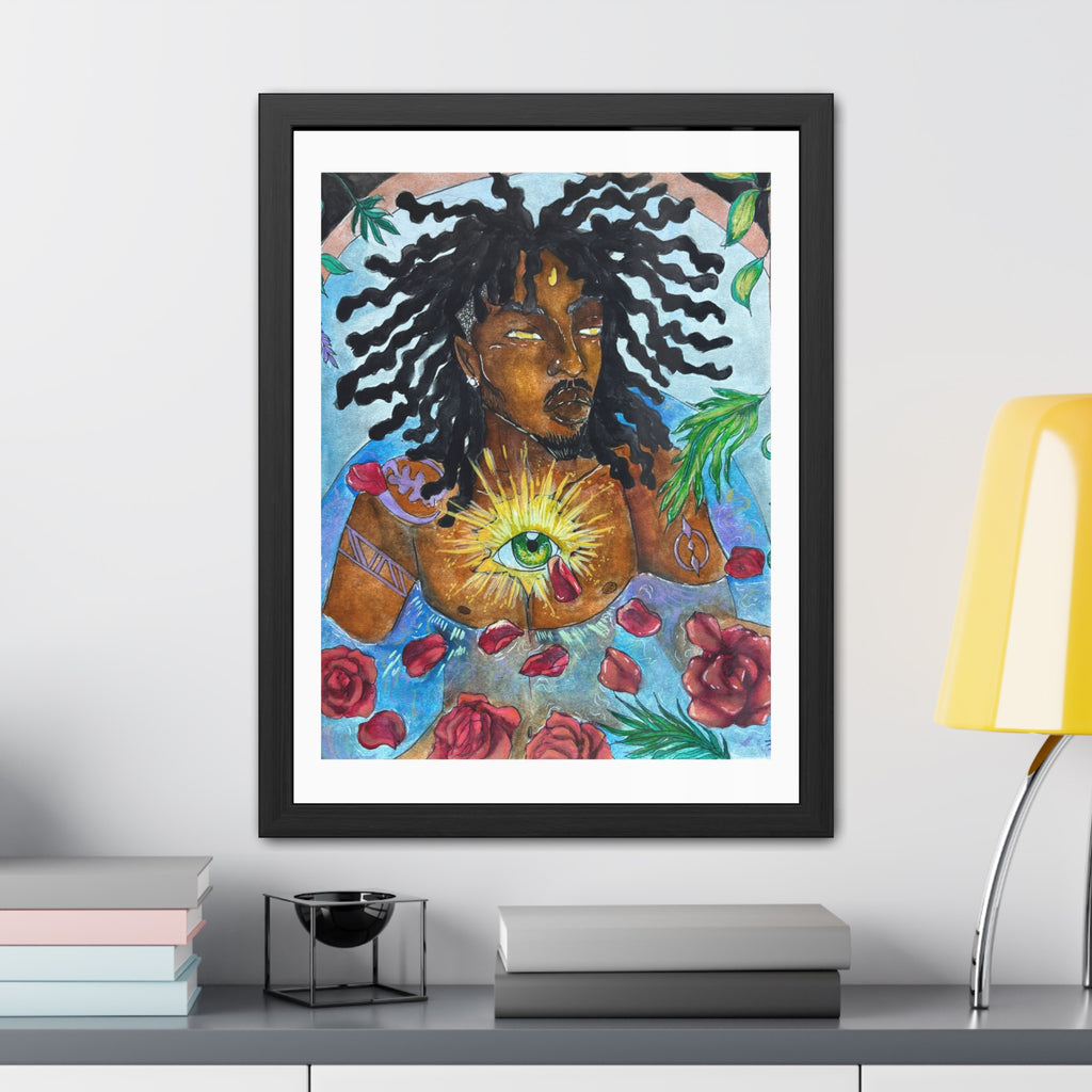 Divine waters Framed Poster prints