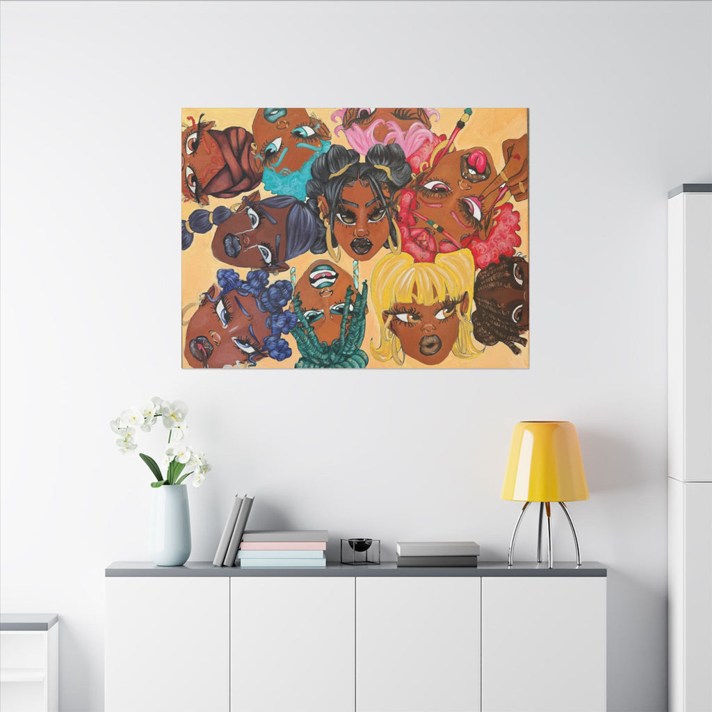 Dealing with Emotions Canvas Art Print