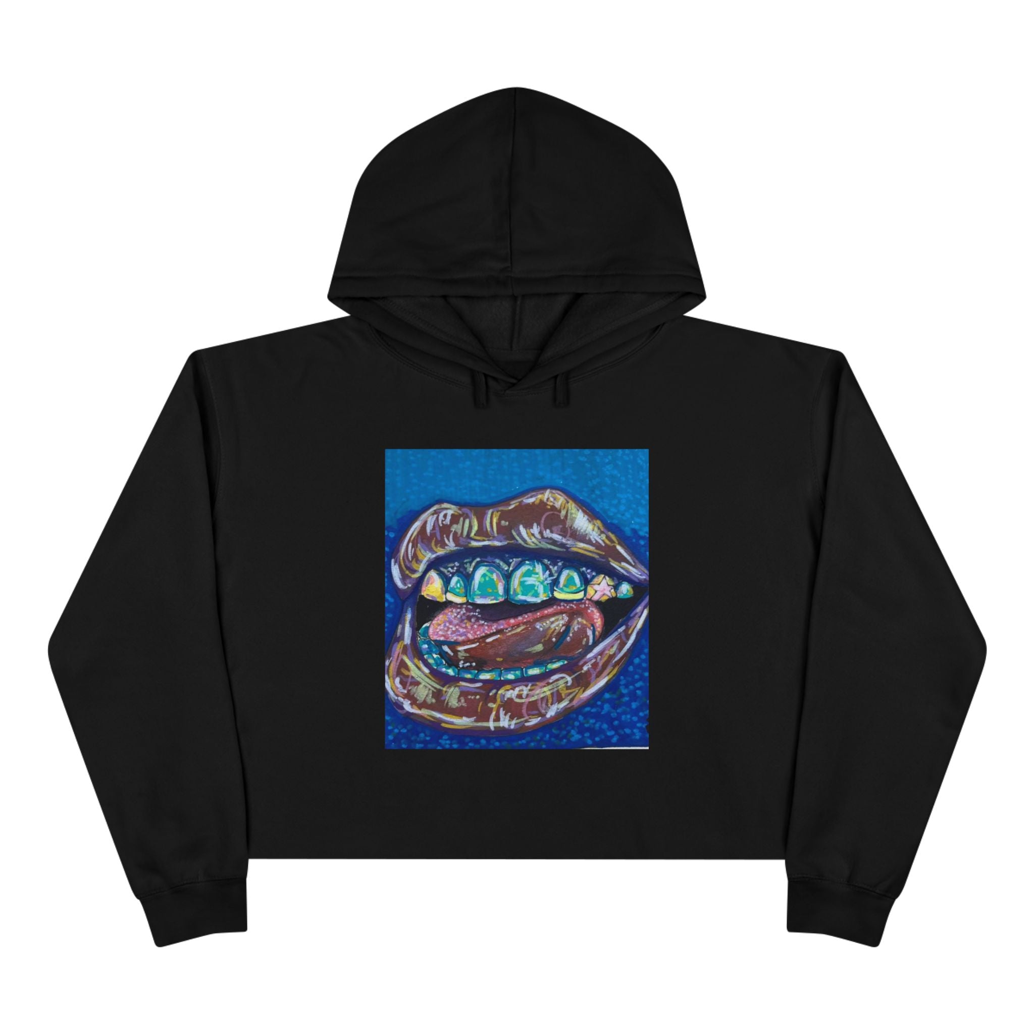 Bling’D Up  Crop Hoodie