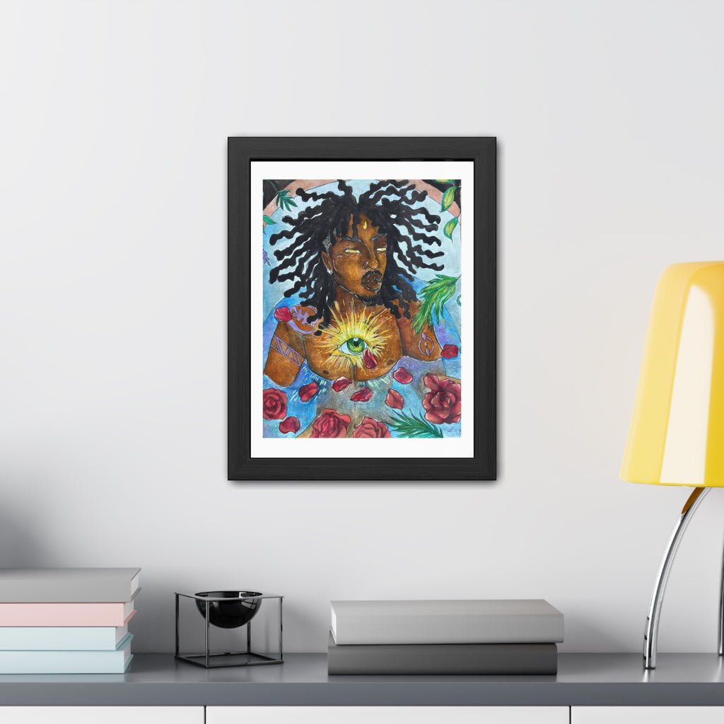 Divine waters Framed Poster prints
