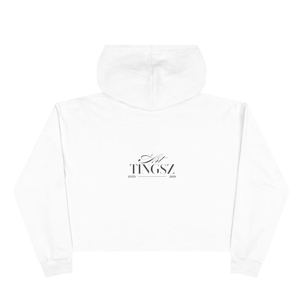 Bling’D Up  Crop Hoodie