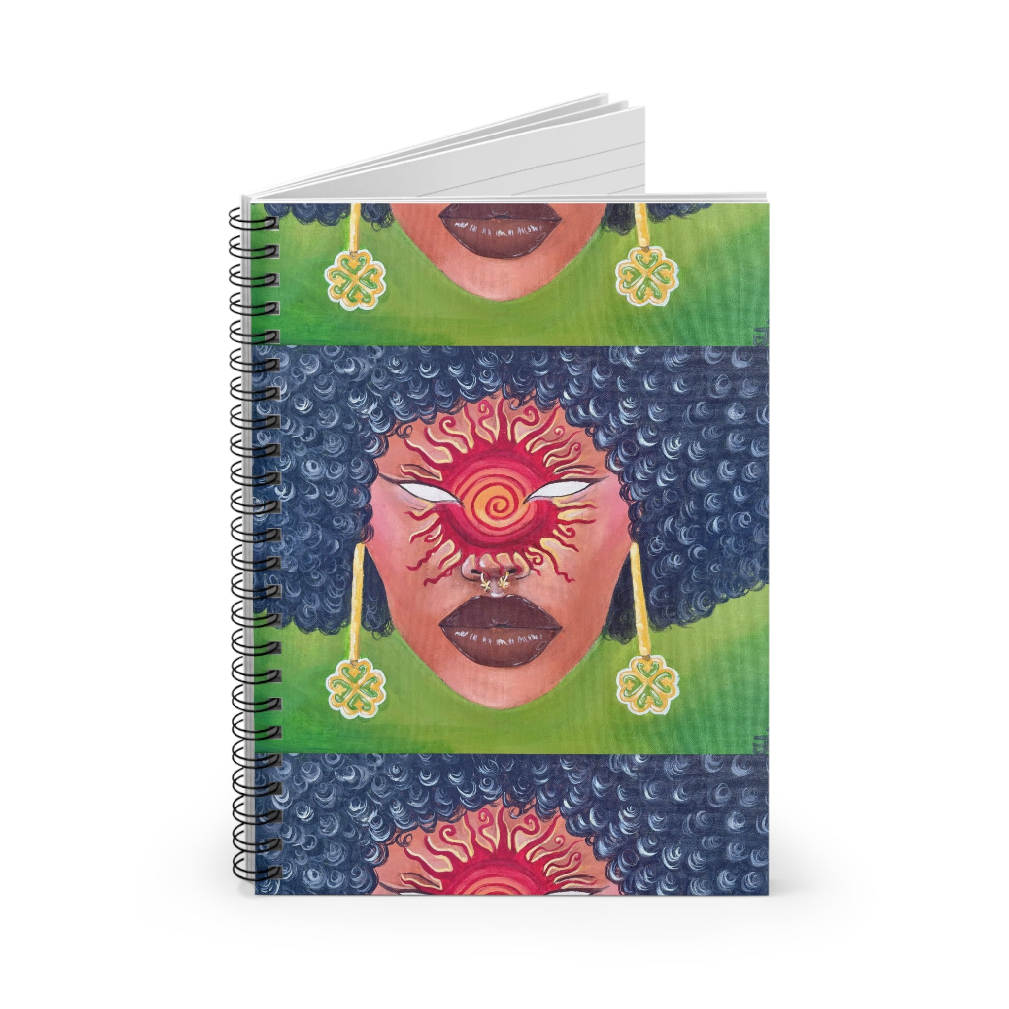 Nyame Spiral Notebook -
