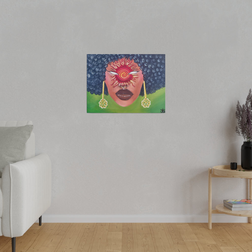 Nyame Canvas Print