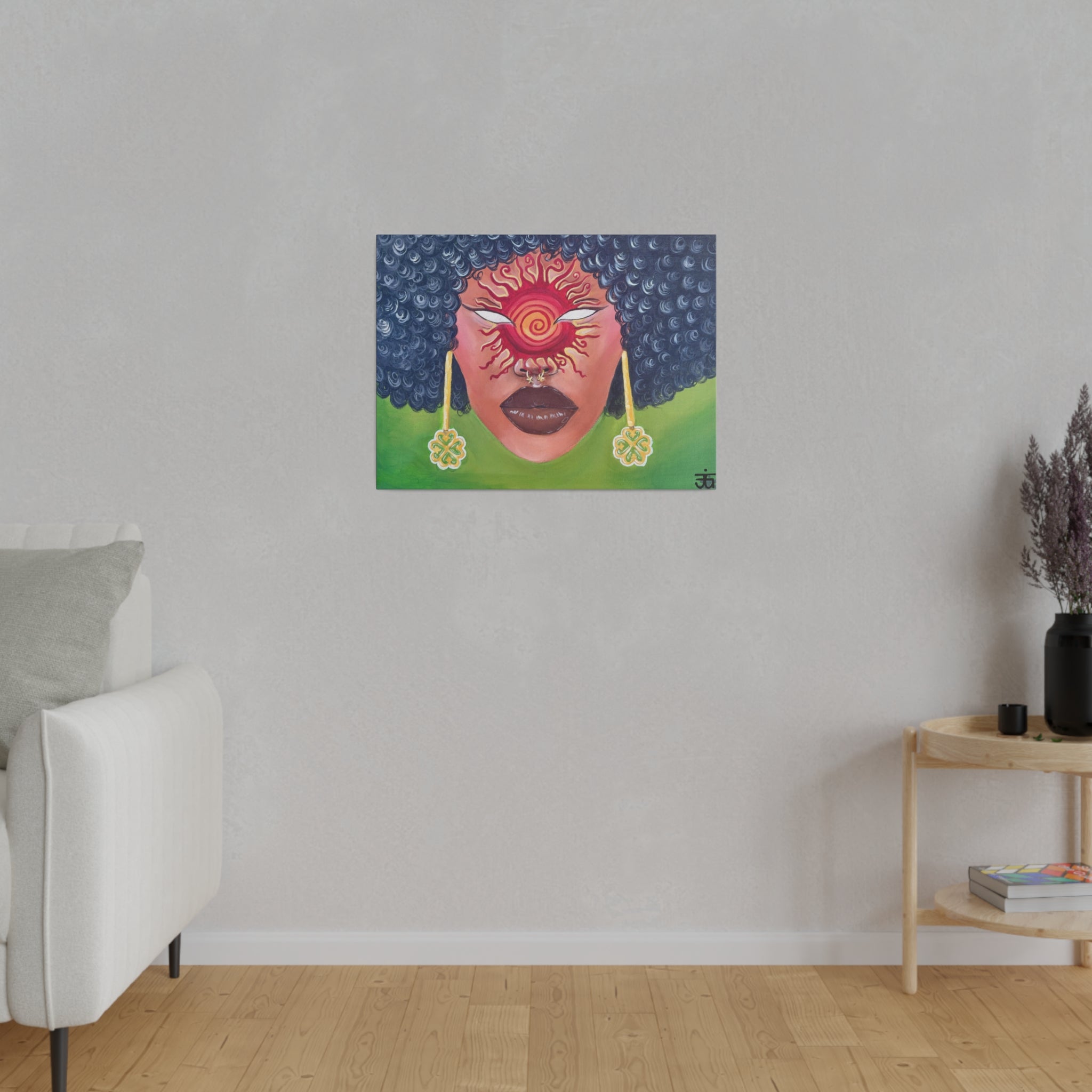 Nyame Canvas Print