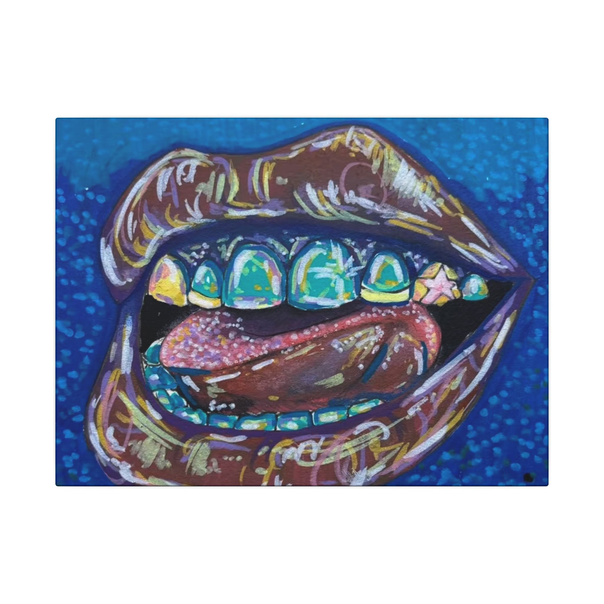 Bling ‘D Up Canvas Print