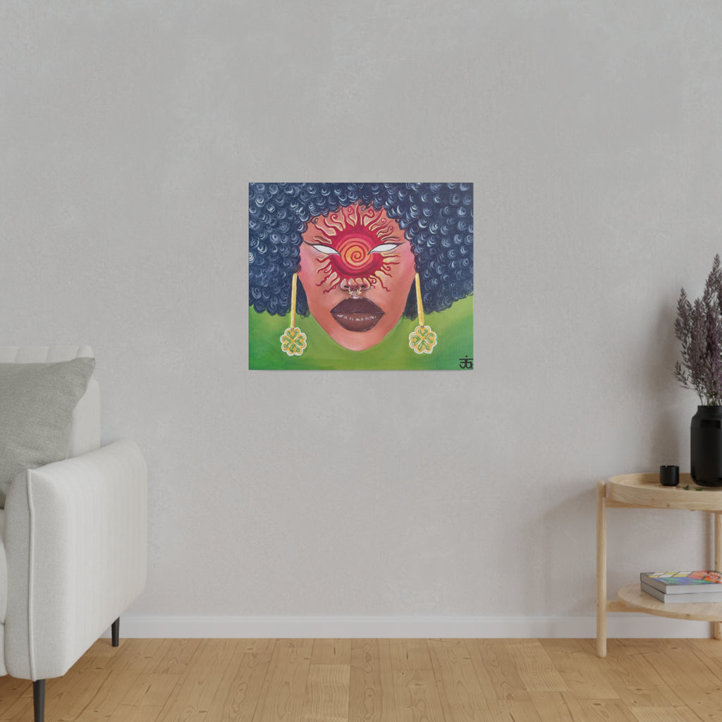 Nyame Canvas Print