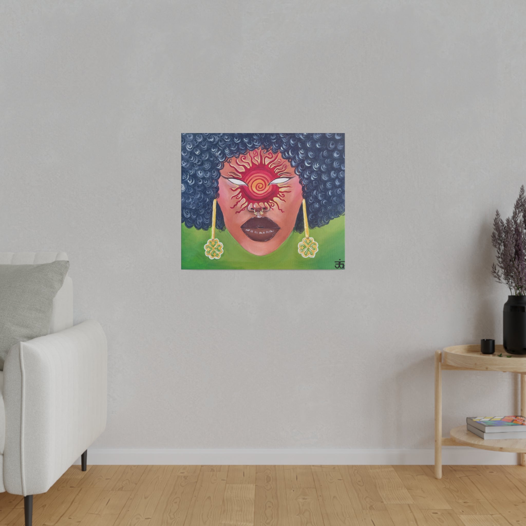 Nyame Canvas Print