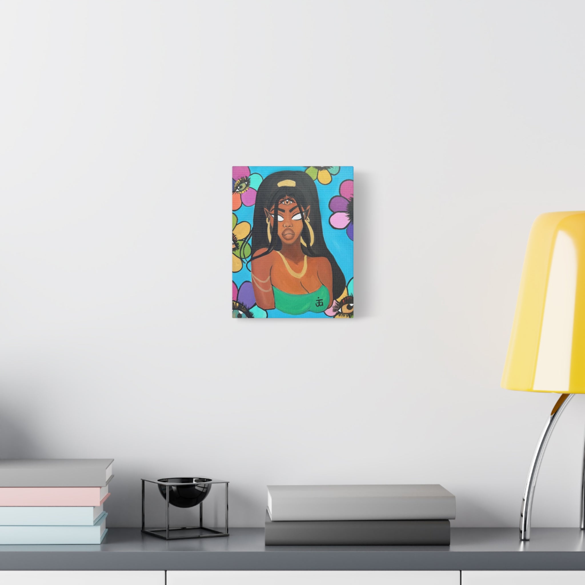 All eyes on me Canvas print