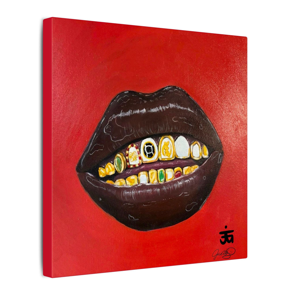 Ancestral Chatta canvas print