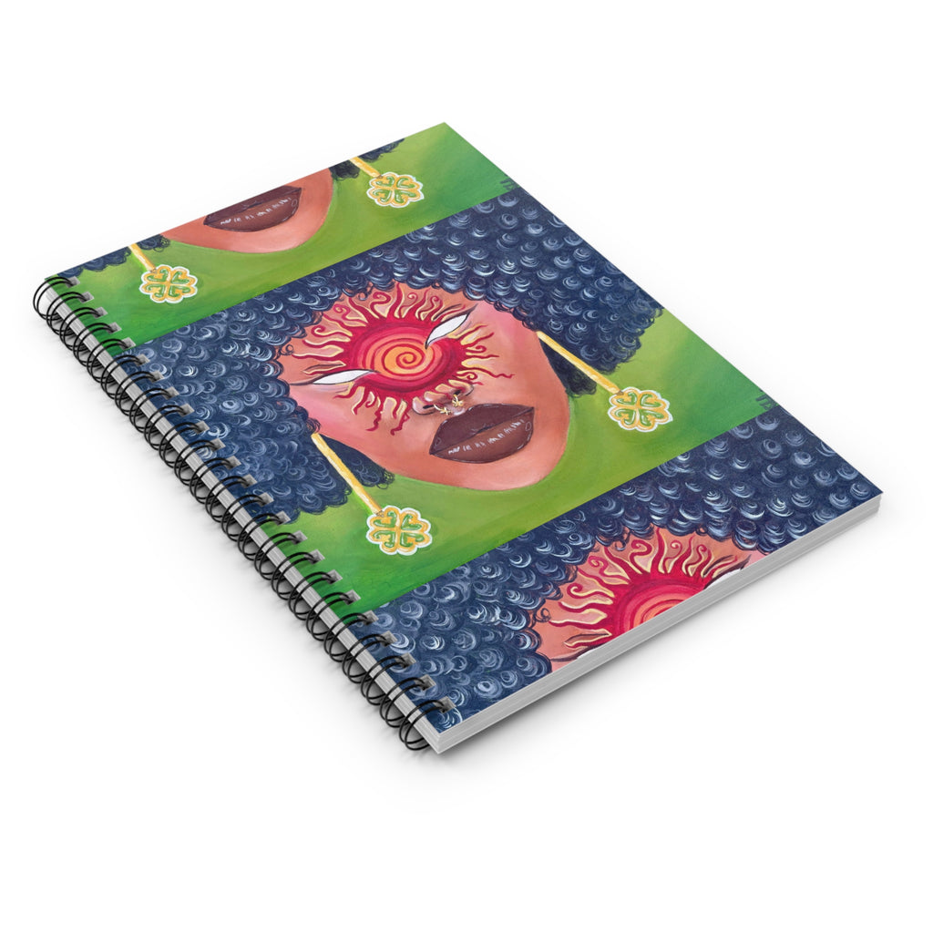 Nyame Spiral Notebook -