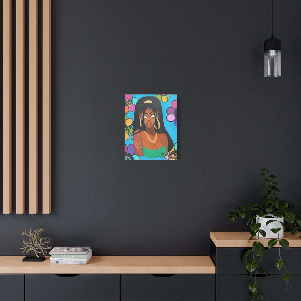 All eyes on me Canvas print