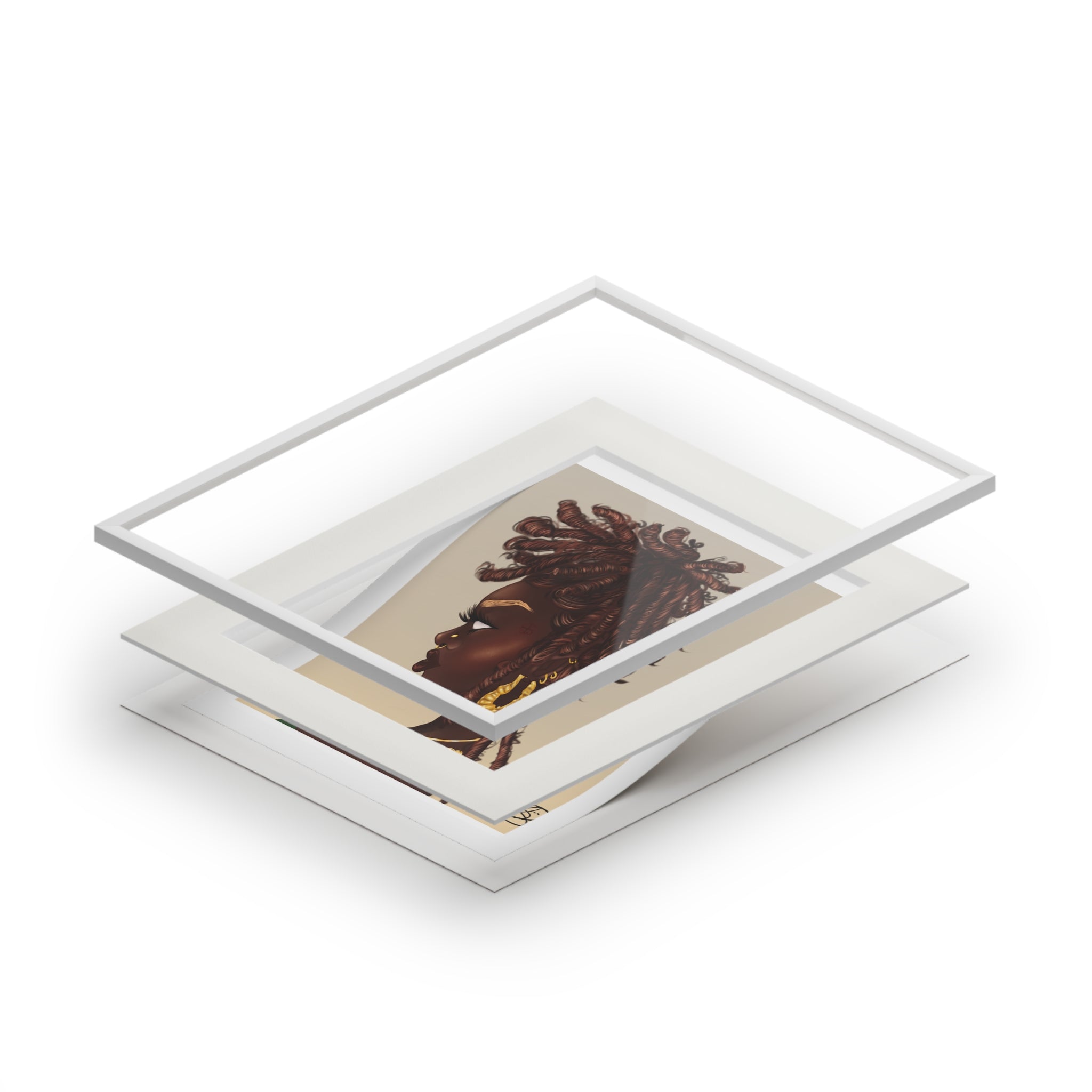 Fine Art Prints (Passepartout Paper Frame)
