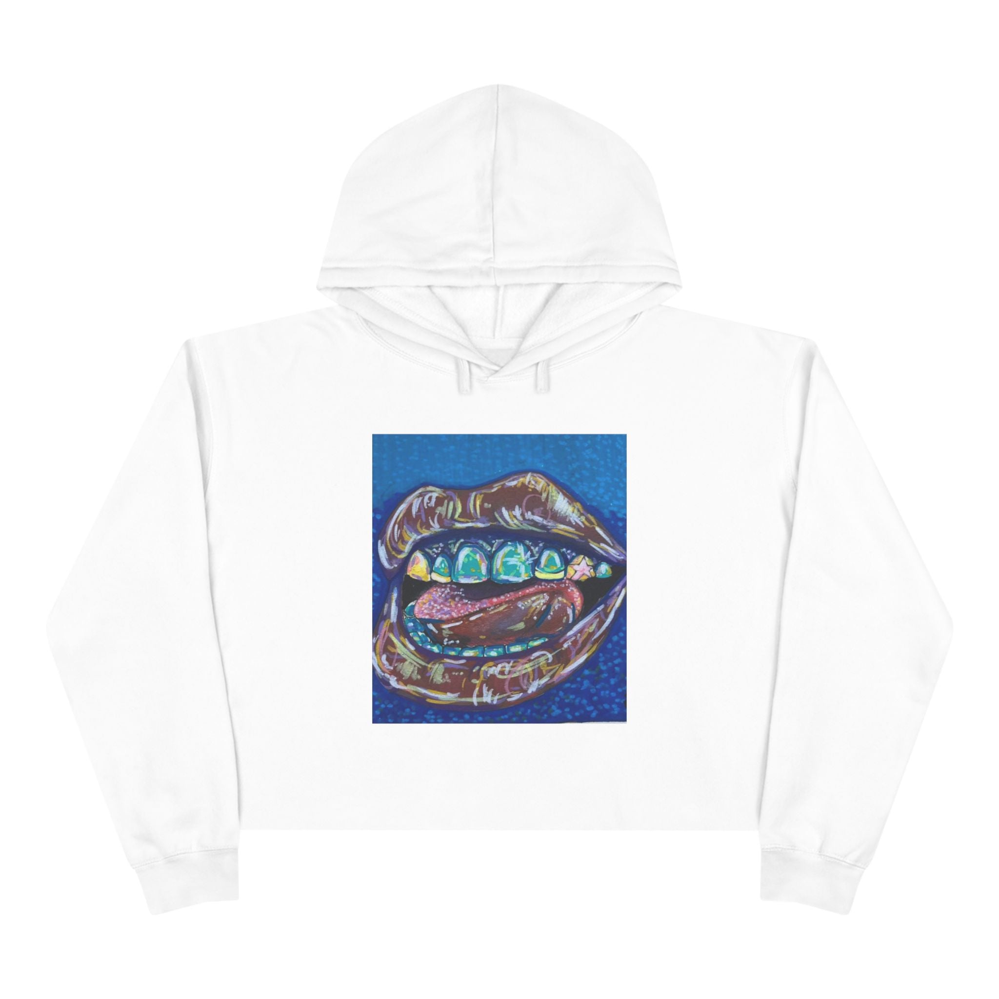 Bling’D Up  Crop Hoodie