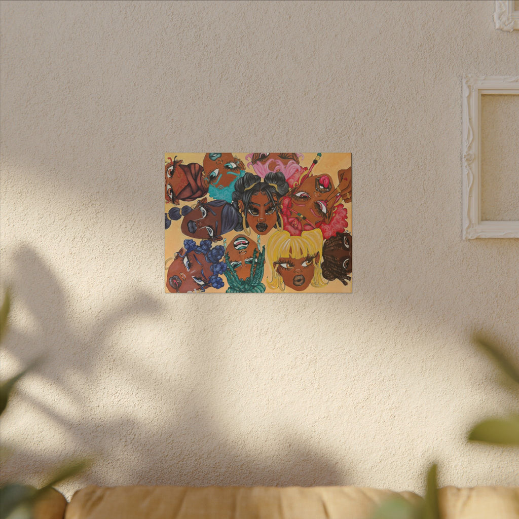 Dealing with Emotions Canvas Art Print