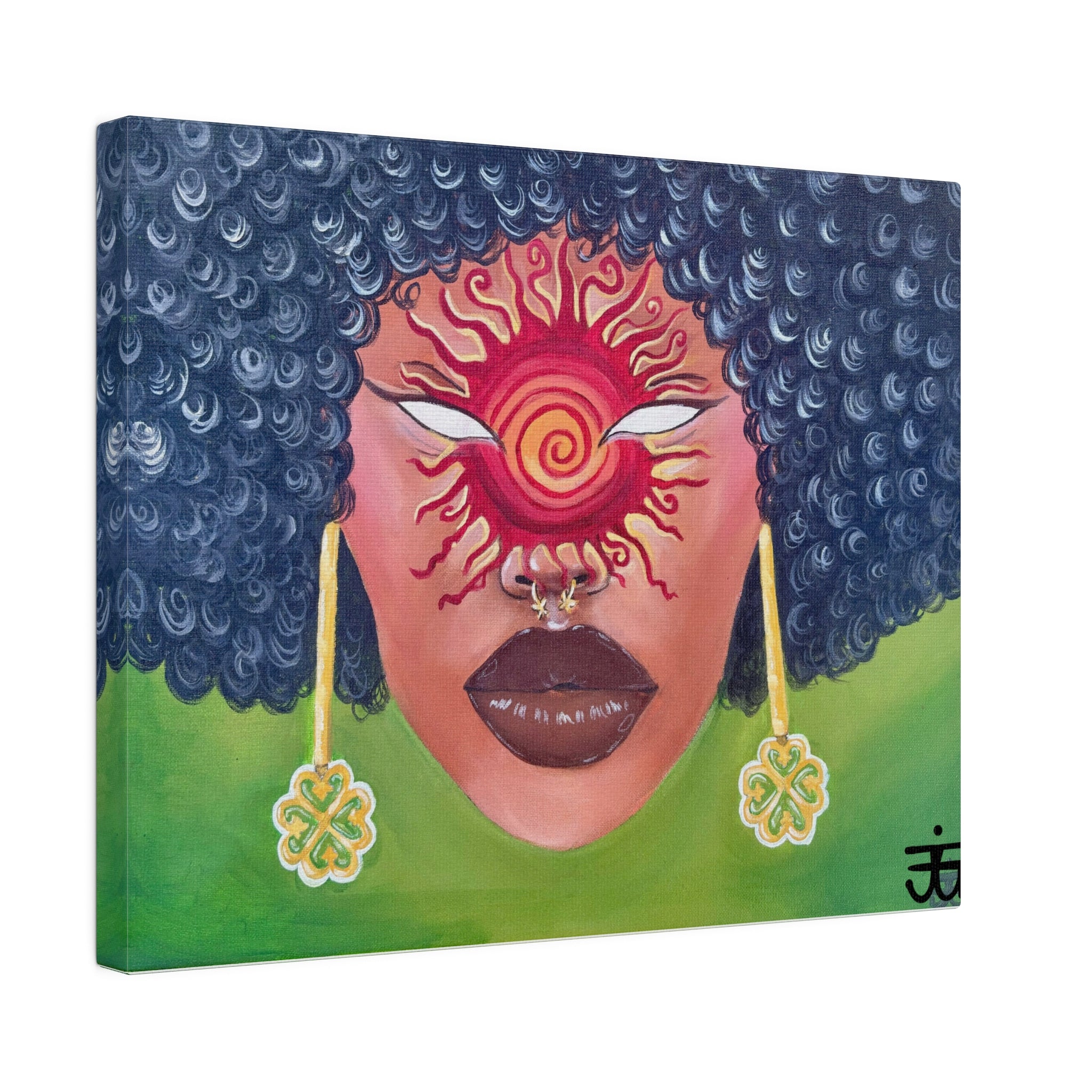 Nyame Canvas Print