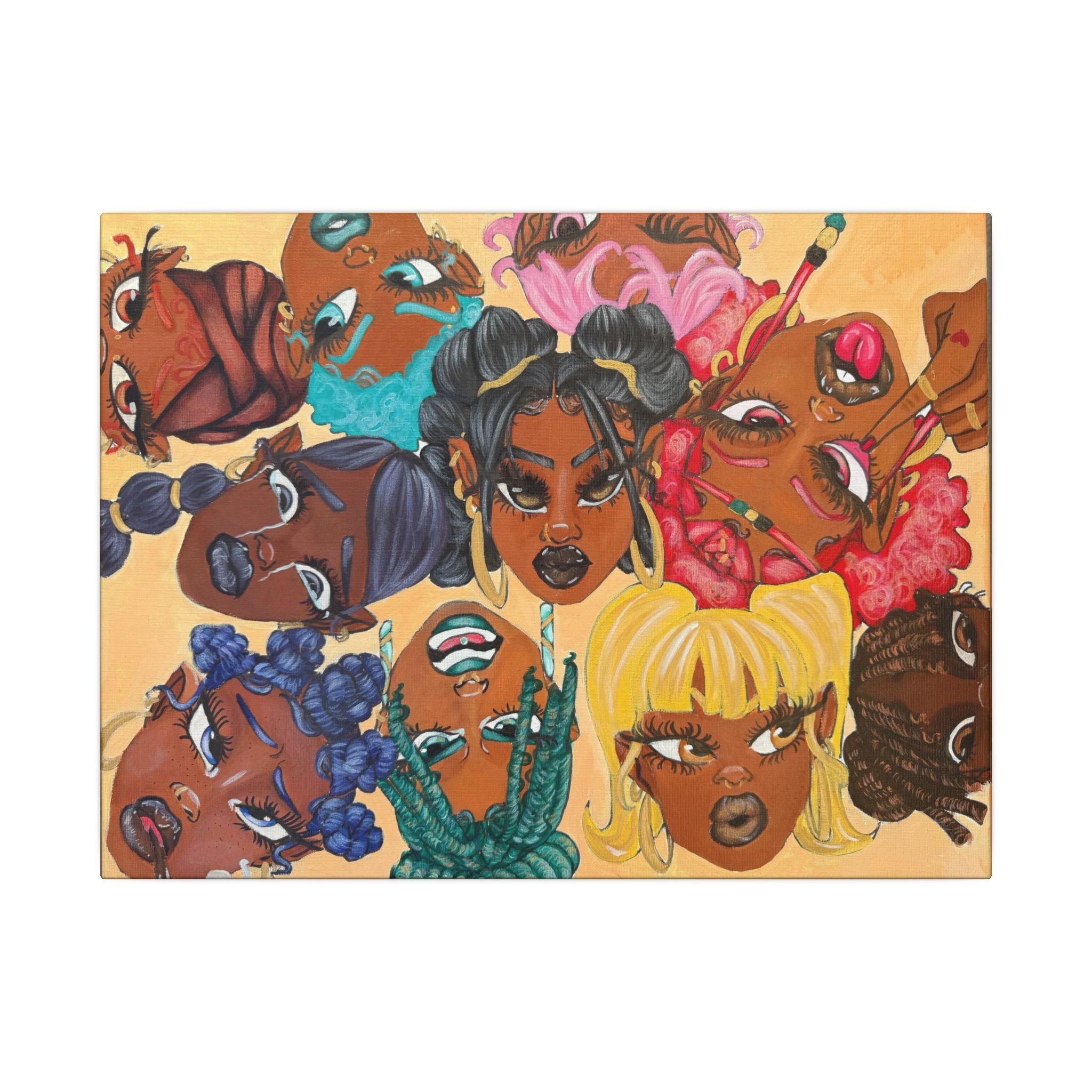 Dealing with Emotions Canvas Art Print