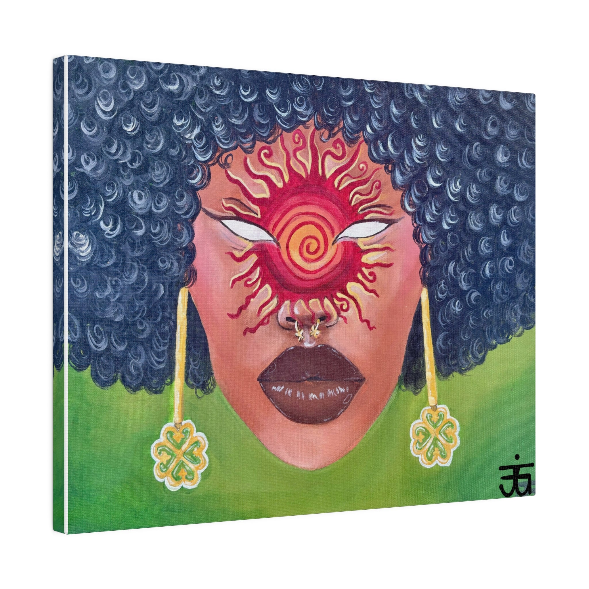 Nyame Canvas Print