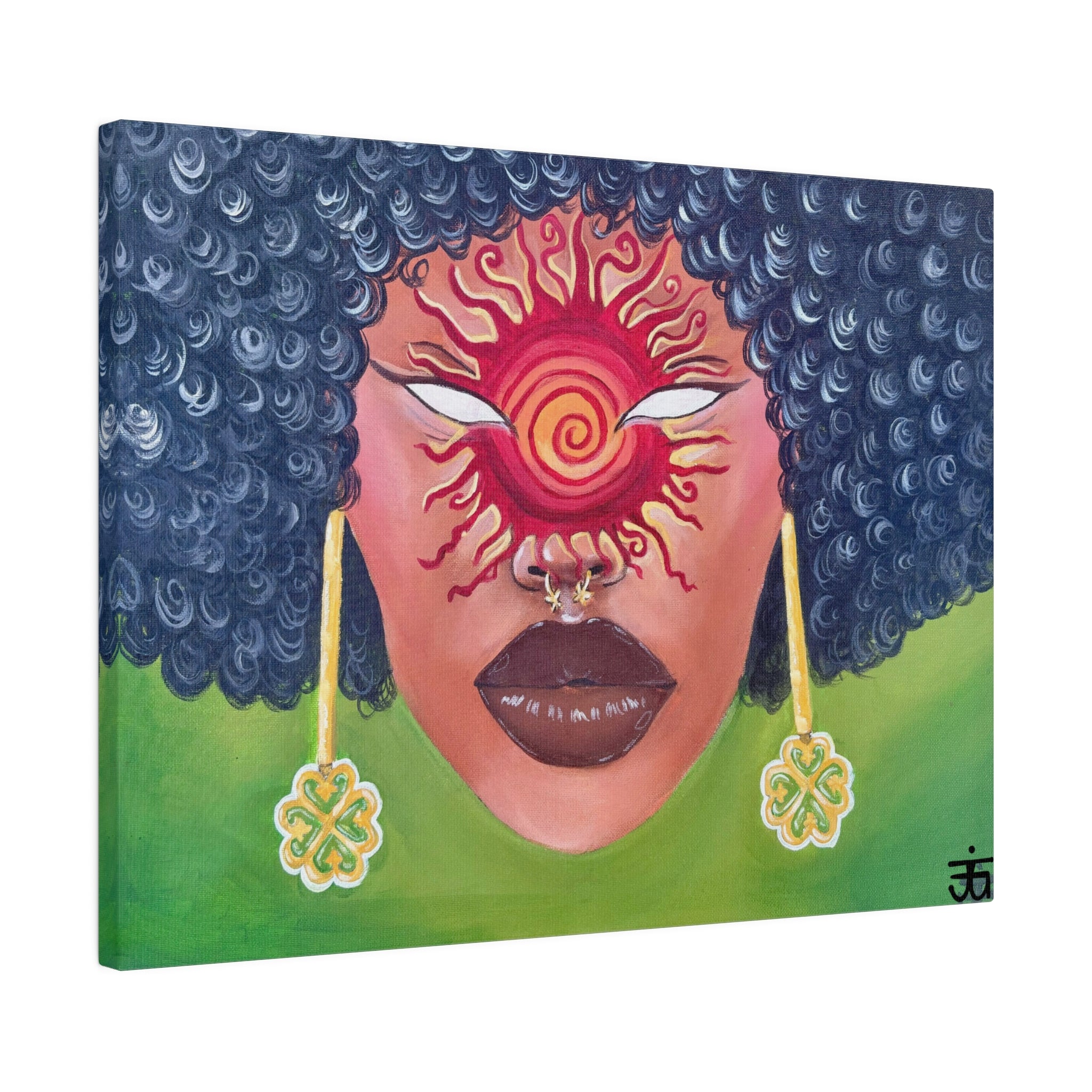 Nyame Canvas Print