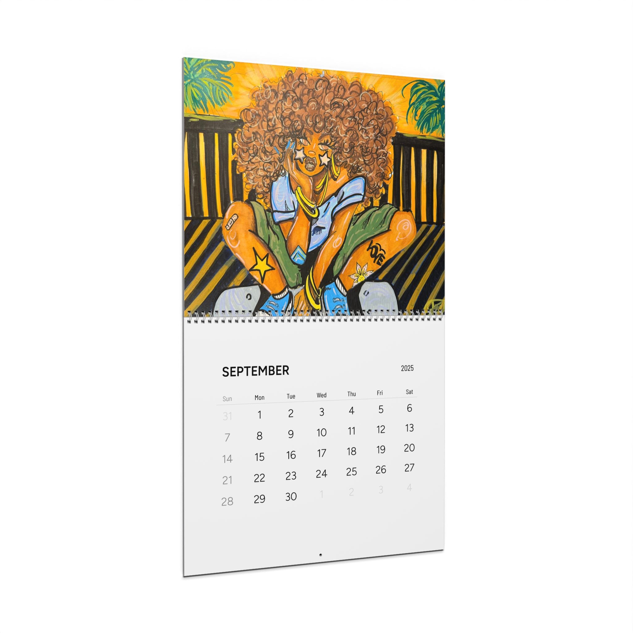ARTTINGSZ Wall Calendar (2025)