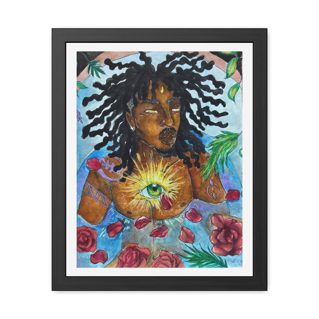 Divine waters Framed Poster prints