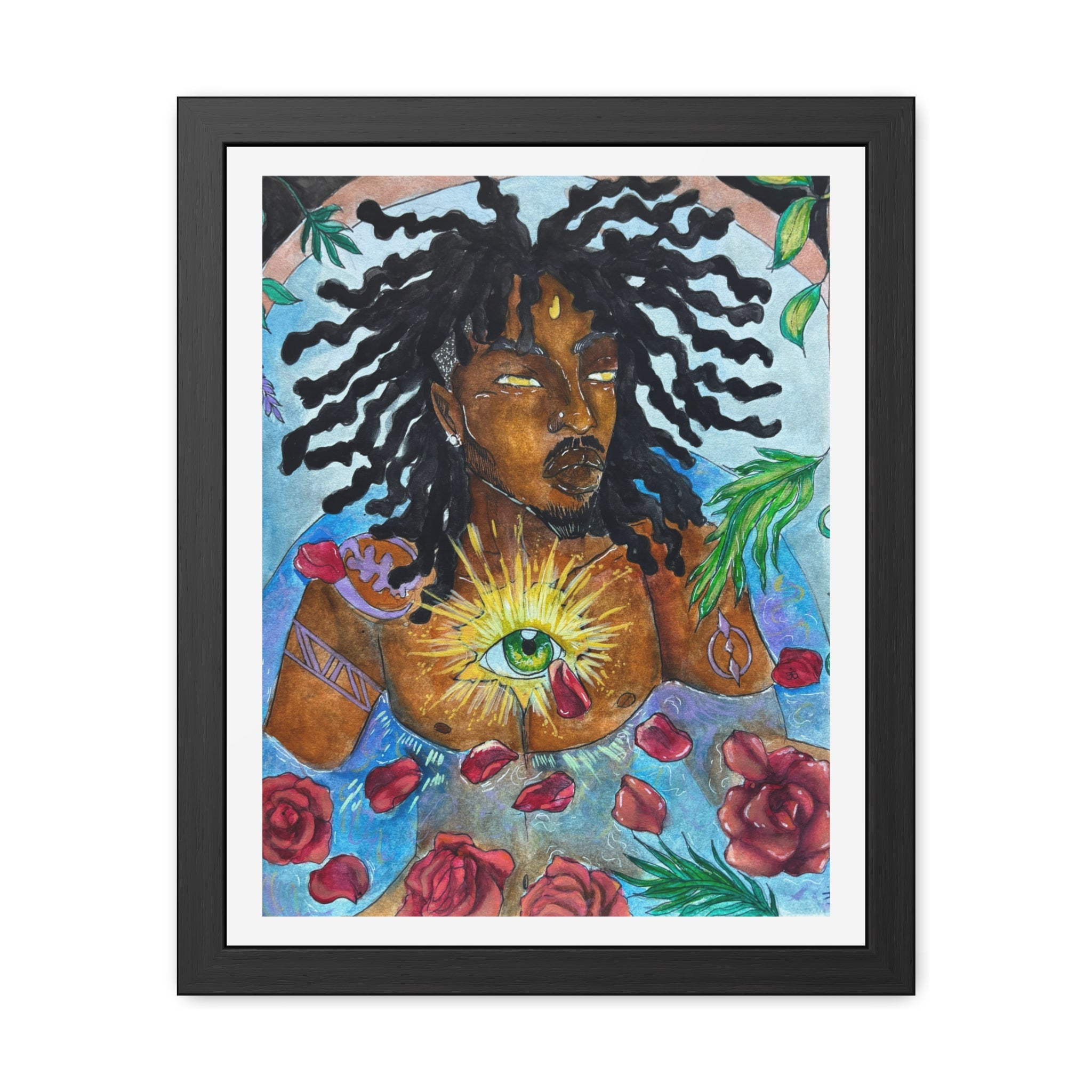 Divine waters Framed Poster prints