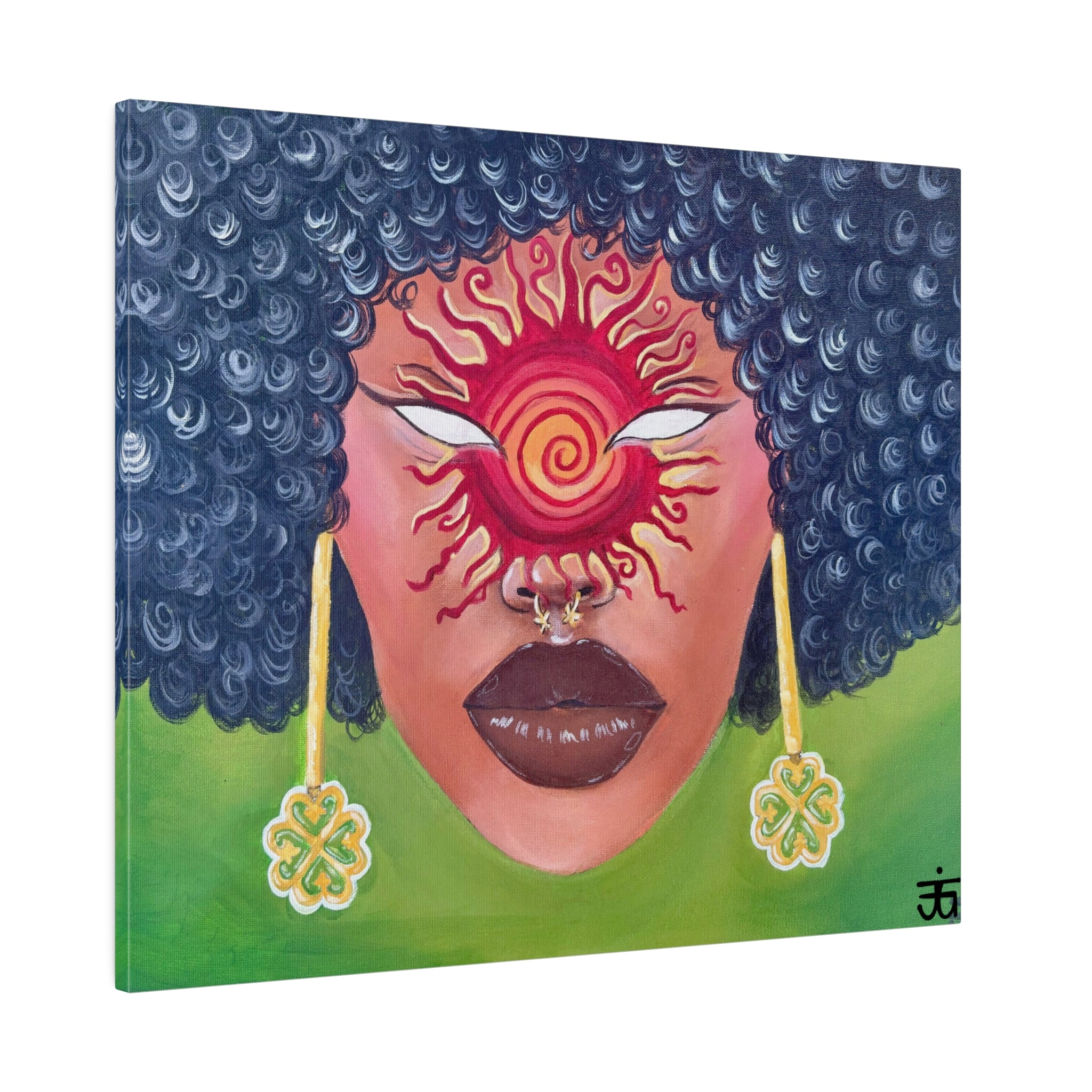 Nyame Canvas Print