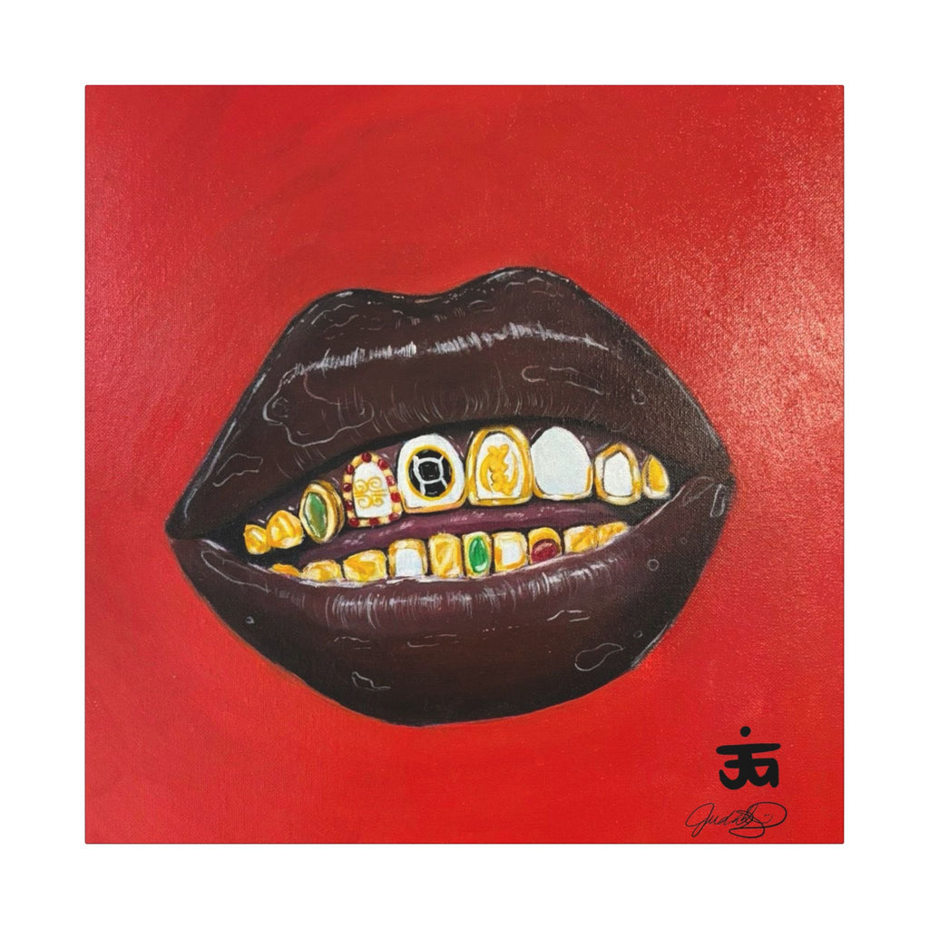 Ancestral Chatta canvas print