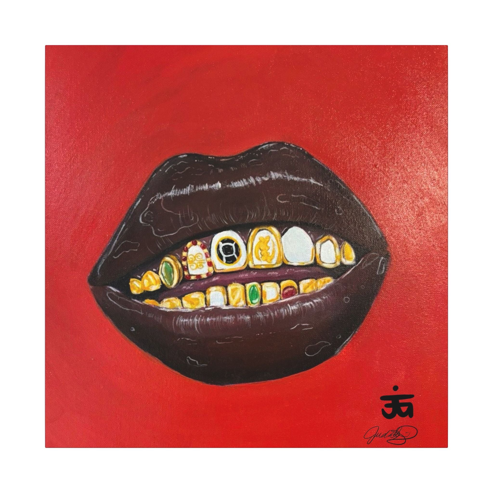 Ancestral Chatta canvas print