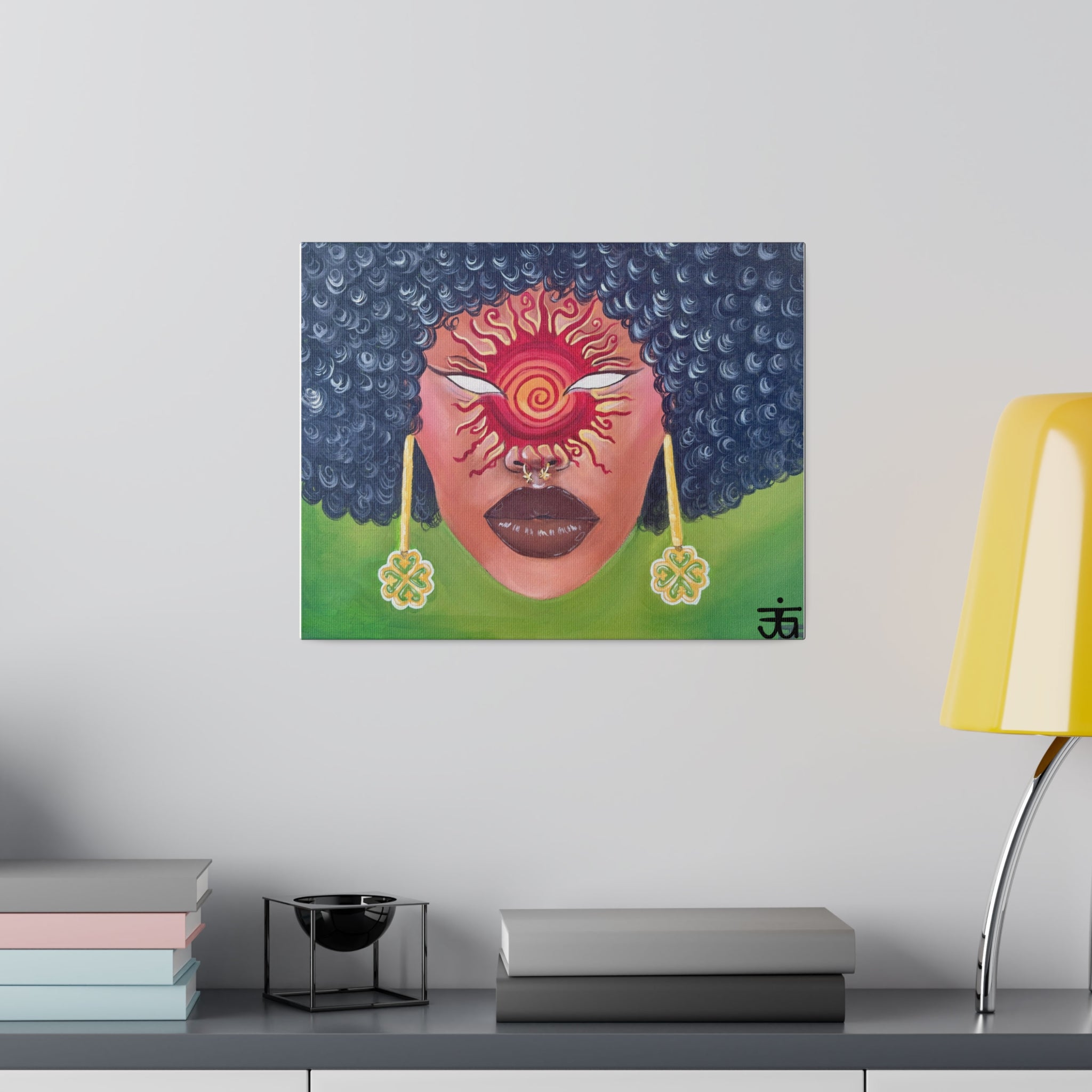 Nyame Canvas Print