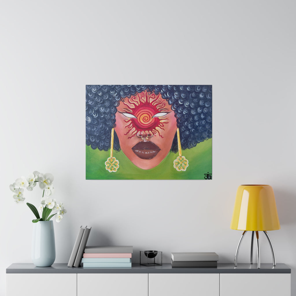 Nyame Canvas Print