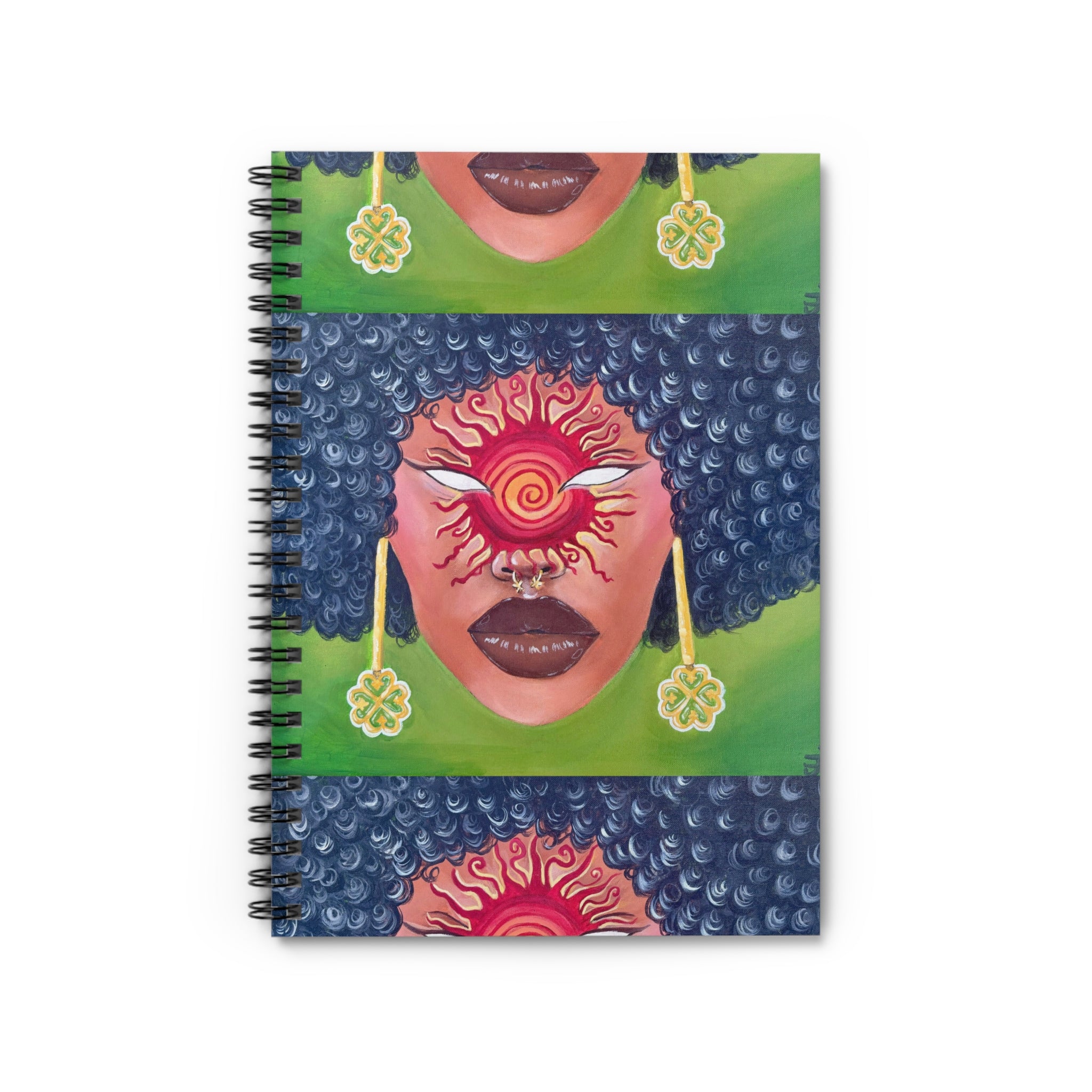 Nyame Spiral Notebook -
