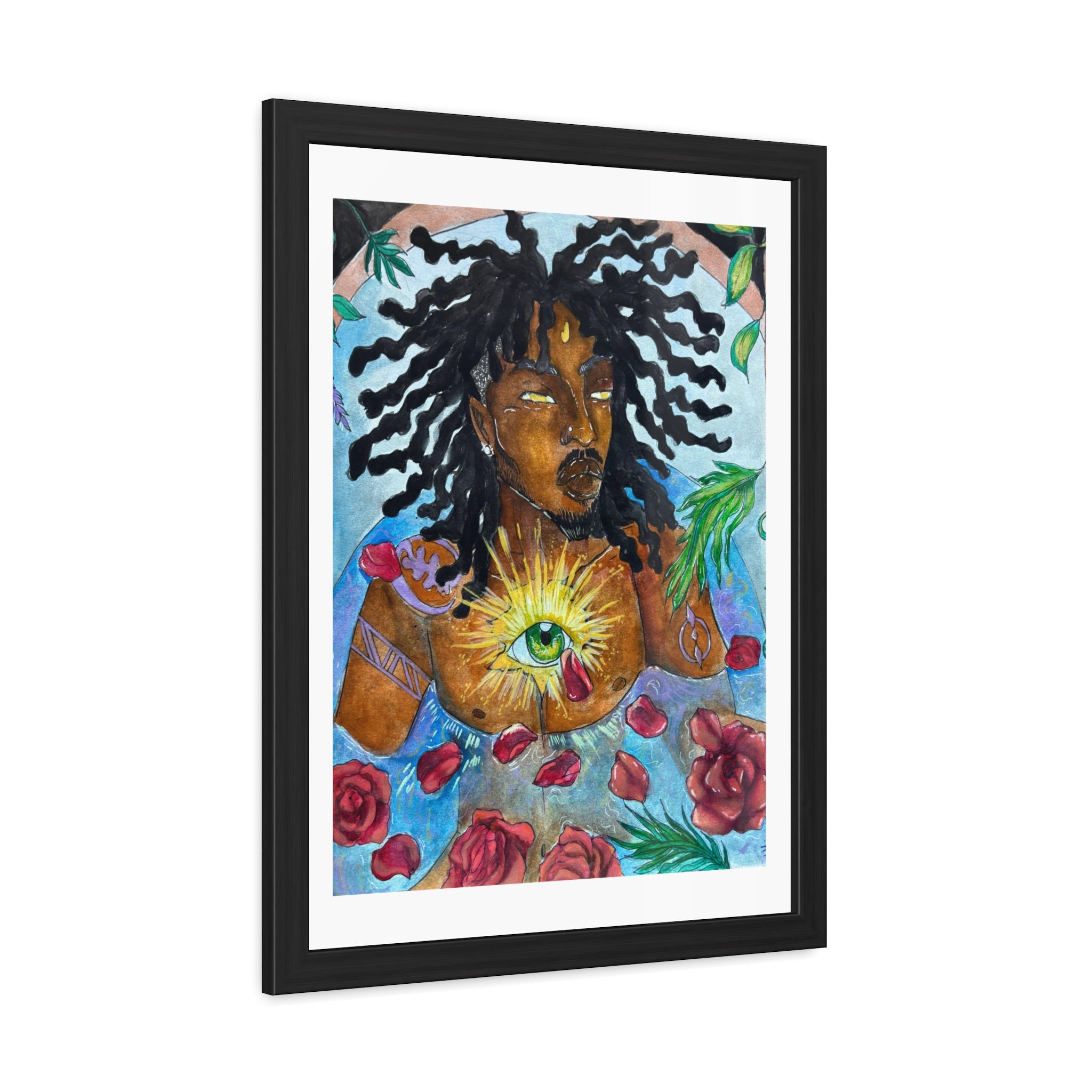 Divine waters Framed Poster prints