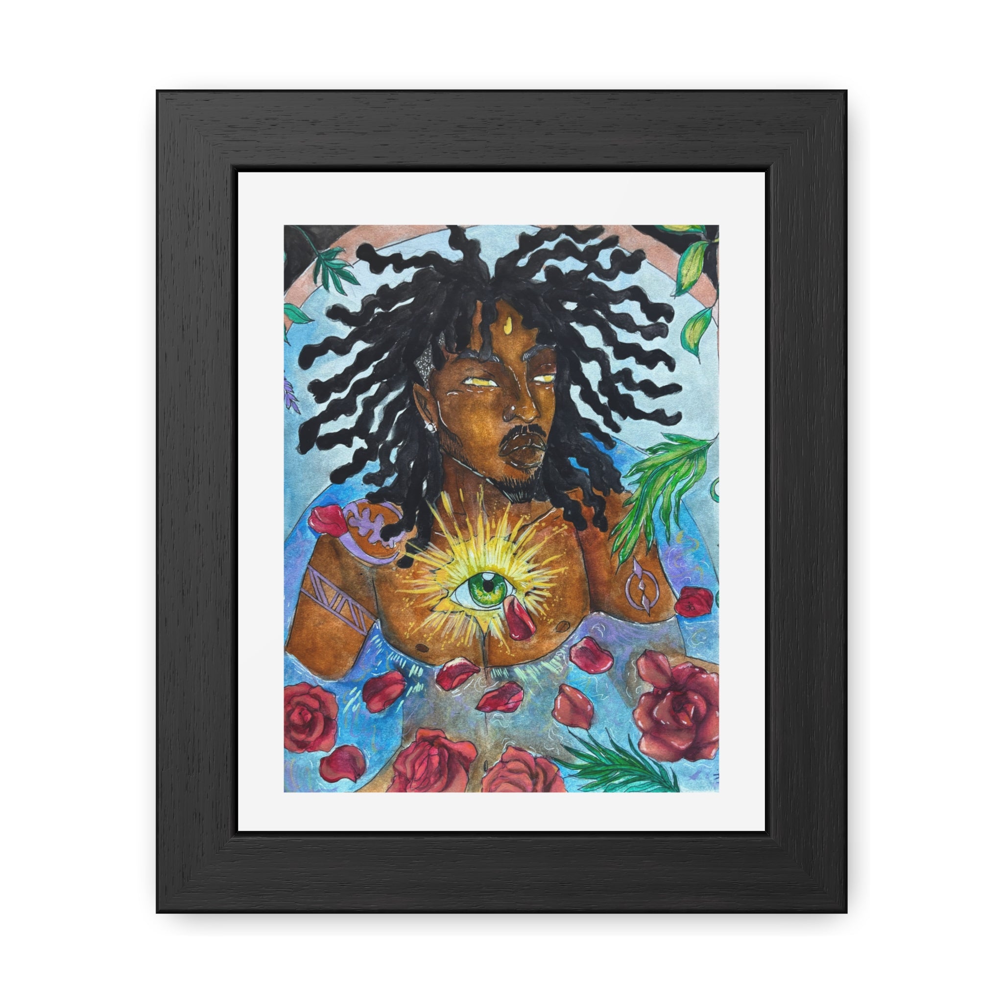 Divine waters Framed Poster prints