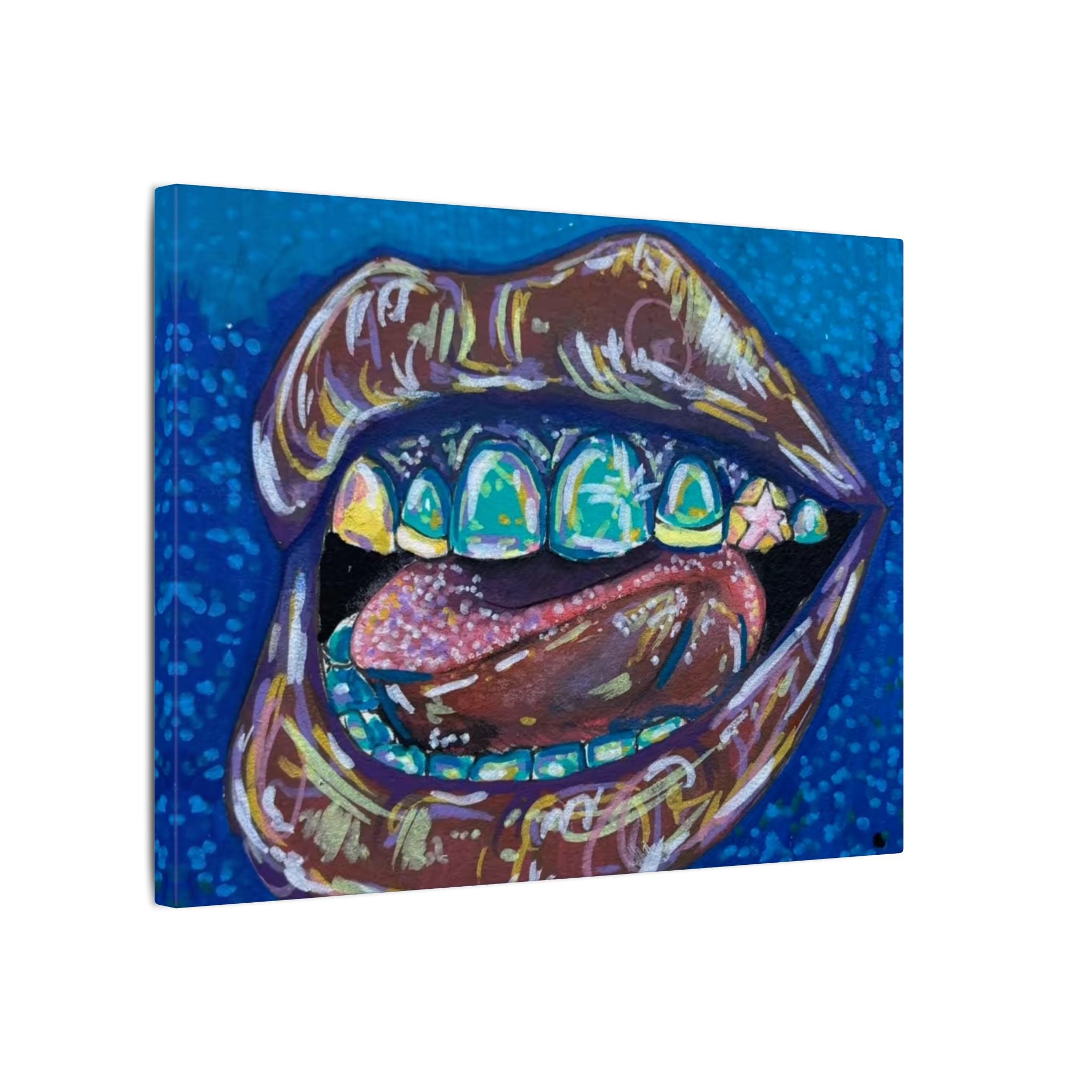 Bling ‘D Up Canvas Print