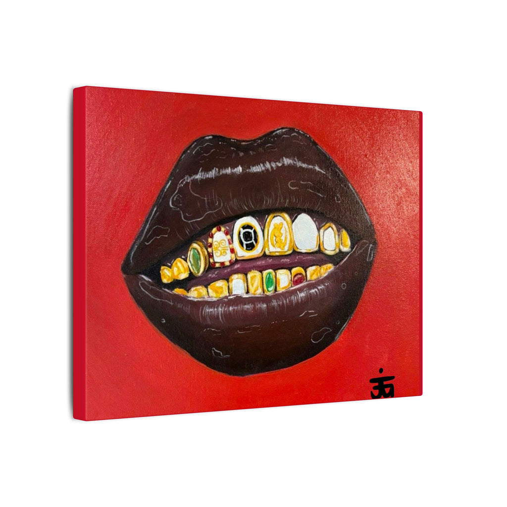 Ancestral Chatta canvas print