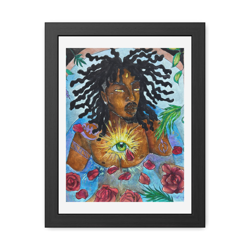 Divine waters Framed Poster prints