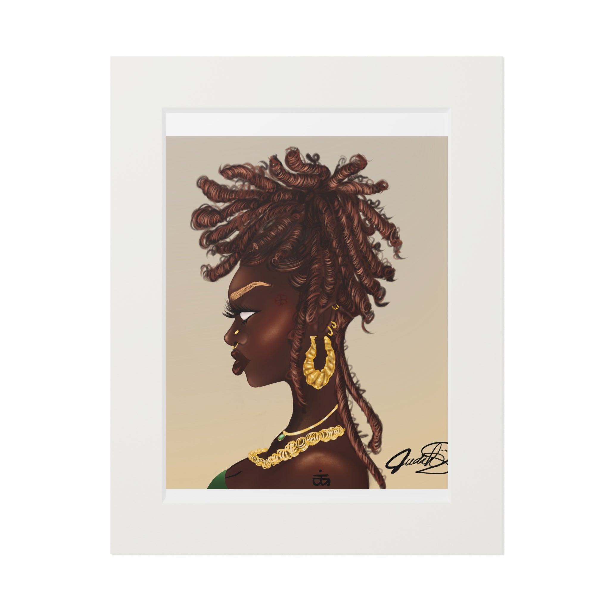 Fine Art Prints (Passepartout Paper Frame)