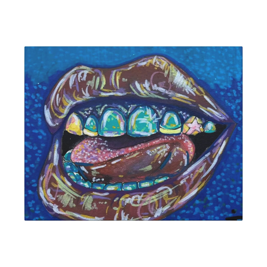 Bling ‘D Up Canvas Print